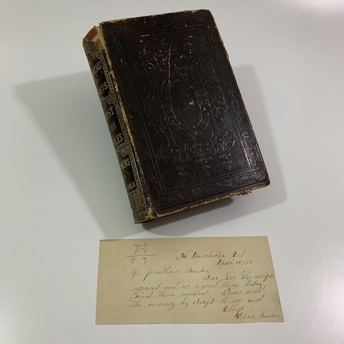 1874 Patriarchs & Prophets Christ Apostles Reformers Cities Bible Garber letter - Picture 1 of 12