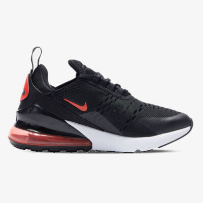 FB8037-001 Nike Air Max 270 (GS) Kinderschuhe Jugend Sport Laufschuhe Schwarz