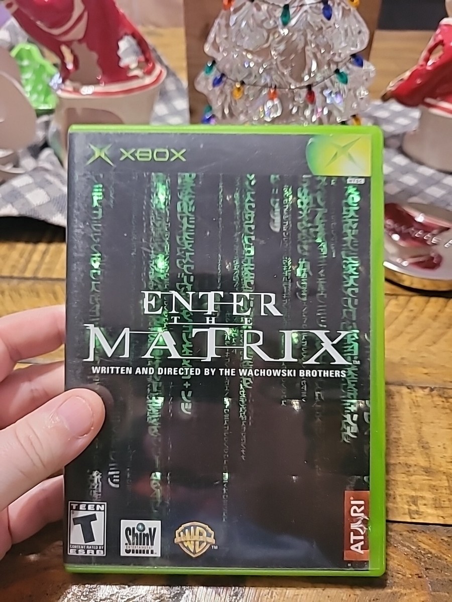 Original Xbox Enter The Matrix - Tested & Working. No Manual | eBay