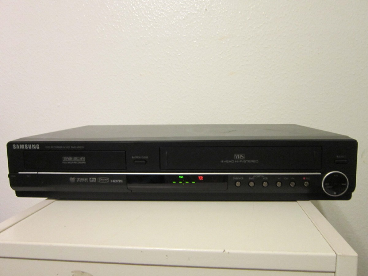 Samsung DVD Recorder Player VCR Combo DVD-VR335 | eBay