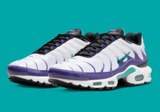 Nike Air Max Plus TN Tuned Grape Ice White Black DM0032-100 Men's Retro