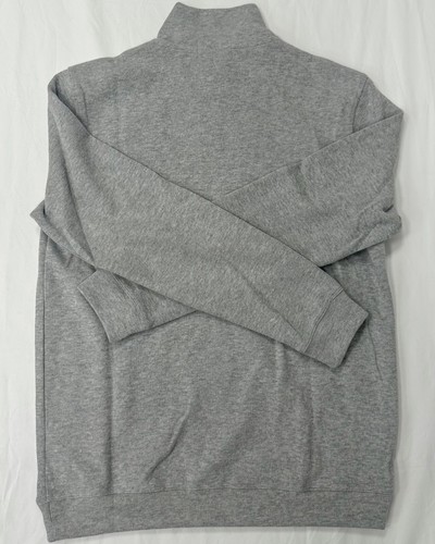 POLO RALPH LAUREN MENS MARL GREY 1/4 ZIP BLACK PONY FUNNEL JERSEY SWEATER JUMPER - Picture 22 of 24