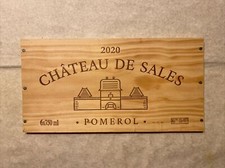1 Rare Wine Wood Panel Chateau De Sales Pomer...