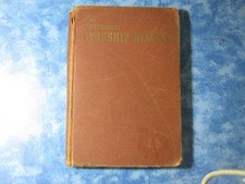 VINTAGE THE COKESBURY WORSHIP HYMNAL HC 1938 Abingdon Press GOOD