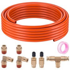 Air Line Service for Air Suspension Hose Kit with Fittings, 25 FT PU Hose