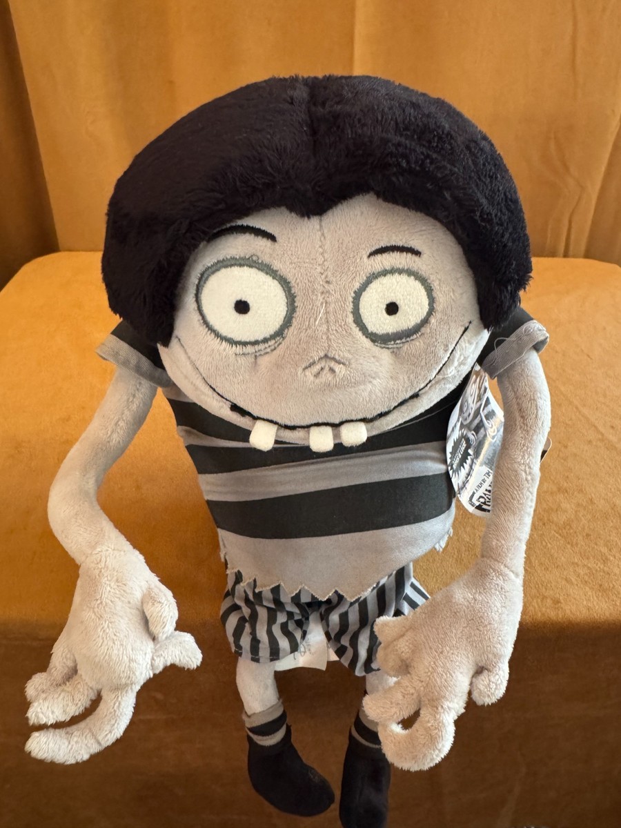 Disney Store Tim Burton Frankenweenie Edgar E Gore Plush vintage w