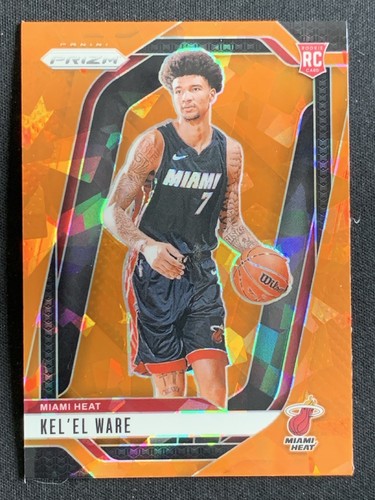 Kel'el Ware 2024-25 Panini Prizm Orange Ice Base #248