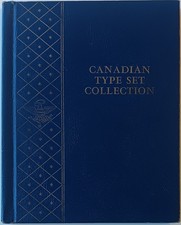 Whitman Canadian Canada Type Set Collection 9513 Coin Album Queen Elizabeth QEII