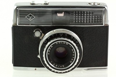 Agfa Optima 500 Kamera - Paratic Verschluss - Color-Apotar 1:2.8 45mm Optik