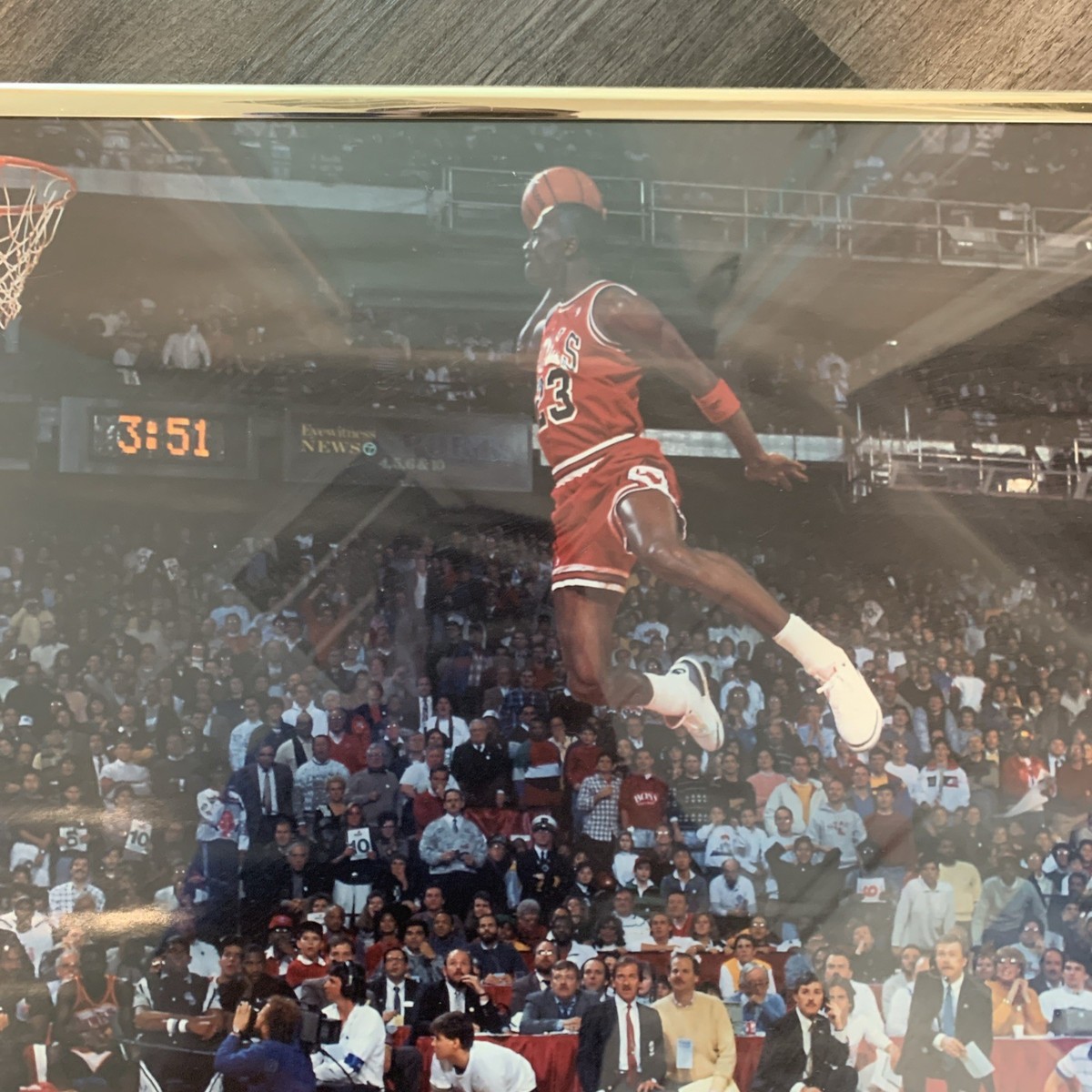 Rare Vintage 1988 NBA MVP Slam Dunk Champion Michael Jordan Nike