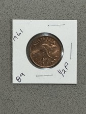 🐞1961 AUSTRALIAN PENNY PERTH🐞CLEARLY DETAILED QUEEN ELIZABETH II COIN #B9🐞