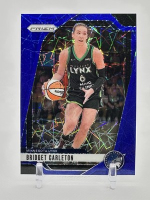 Bridget Carleton 2024 Panini WNBA Prizm #138 Blue Velocity Prizm Minnesota Lynx