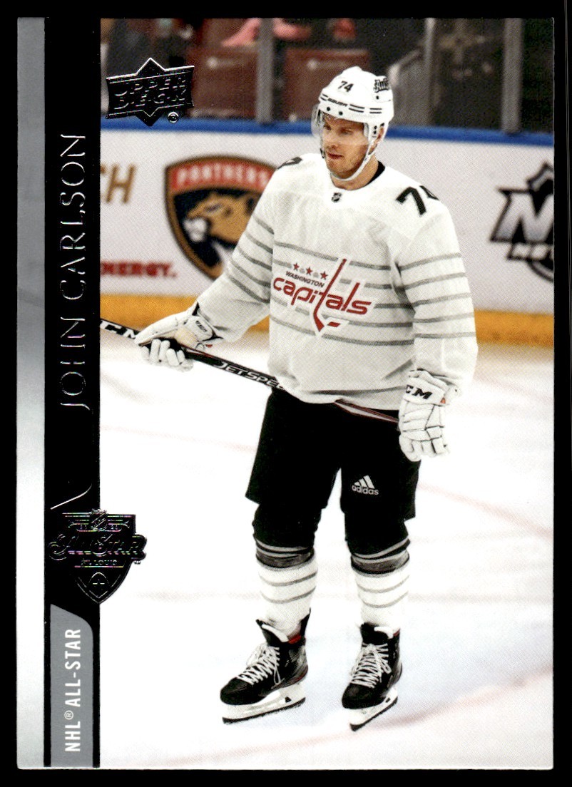 2020-21 Upper Deck John Carlson Washington Capitals #667 15458