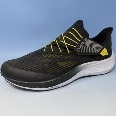 Nike ID Air Zoom Pegasus FlyEase Delta DO7437-900 Black Running Shoes Sz 13 M