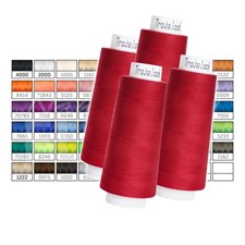 Amann Mettler Trojalock No.120 / 2500m Overlockgarn / 1Pck. = 4x gleiche Farbe