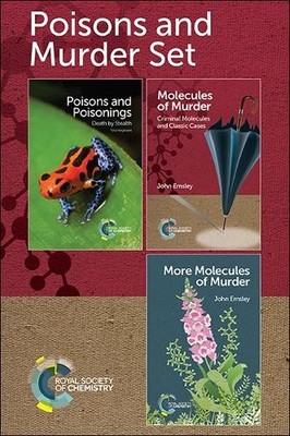 John Emsley Tony Hargreaves Poisons and Murder Set (Shrink-wrapped pack)