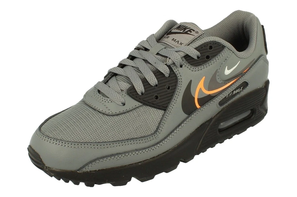FN7810-001 Nike Air Max 90 "Multi-Swoosh" Chaussures Homme Baskets Baskets - Photo 1/4