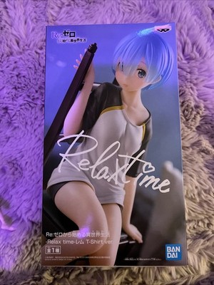 Re:Zero Starting Life in Another World Rem Relax Time Prize Figure