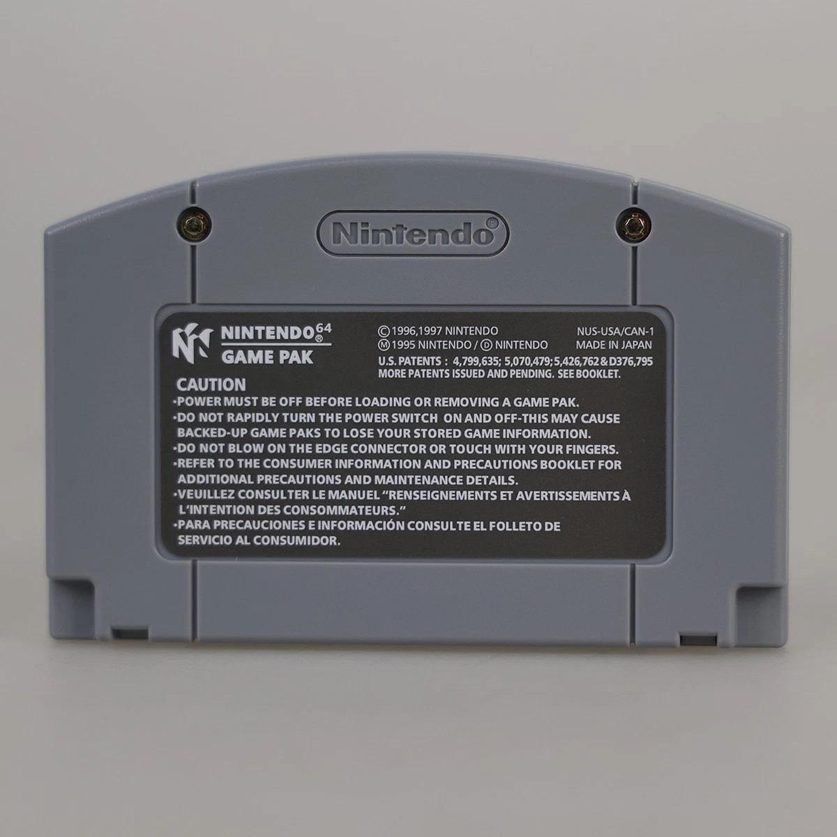 Super Mario N64 For Nintendo 64 US Version