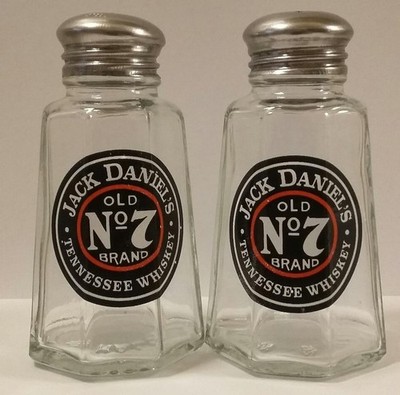 A Set of Jack Daniels Salt & Pepper Shakers