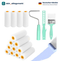 Farbroller Set 17 StüCk Klein Schaumwalzen Mit BüGel FüR Wandfarbe Malerei