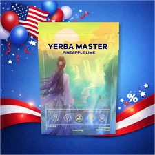 Yerba Magic Yerba Mate Instant Tea Powder - Pineapple Lime - 30 Servings US