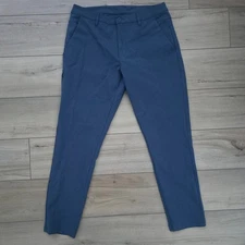 BYLT Everyday Pant 2.0 Slim Fit Light Navy Pants Men Sz 36 x 31