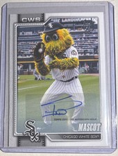 2026 Topps Series 1 Baseball Celebration SOUTHPAW White Sox Mascot AUTO /99 SSP