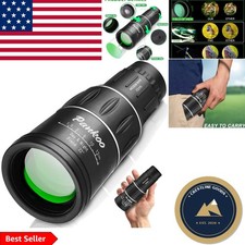 16X52 High Power Monocular Telescope - Stunning Clarity for Outdoor Adventures