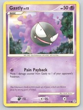 Gastly 82/130 Common Diamond & Pearl Pokemon on eBay