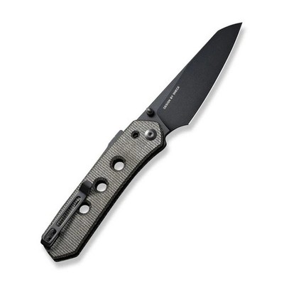 Civivi Vision FG Thumb Stud & Superlock Folding Knife Micarta Handle - C22036-3