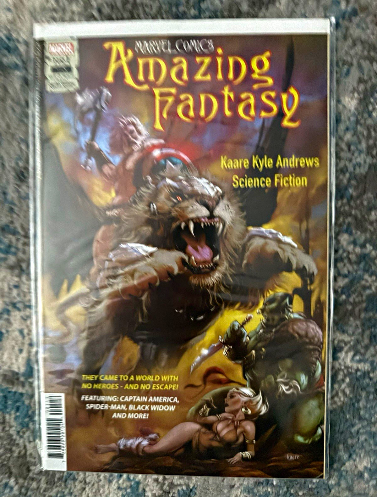Marvel Amazing Fantasy (2021) Single Issue Kaare Kyle Andrews Sci-Fi comic