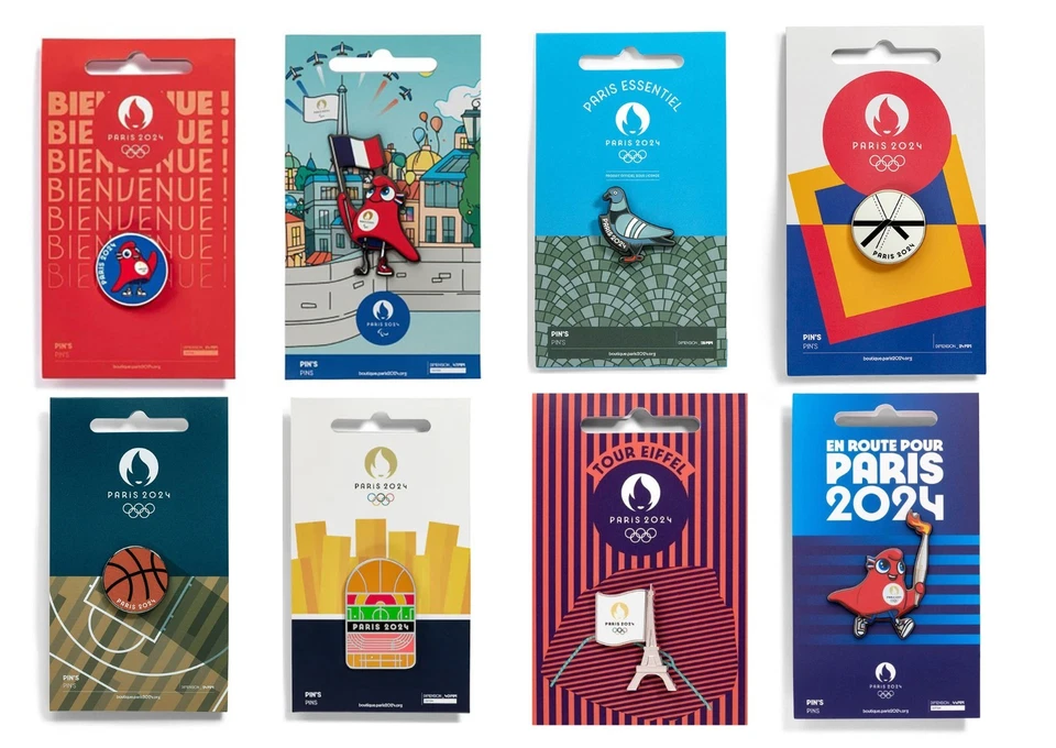 Pin's DRAGO Jeux Olympiques Paris 2024 officiel - Photo 1/1