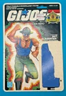 G.I Joe Sgt. Slaughter UNCUT File Card Back 1989 Marauders Hasbro Vintage