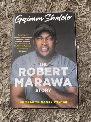 Gqimm Shelele Robert Marawa Story Paperback Biography Sports Book