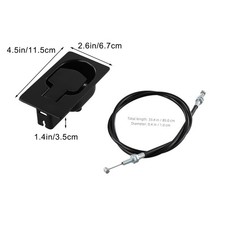 Sleek Aluminium Replacement Handles for Comfortable Recliner Adjustments