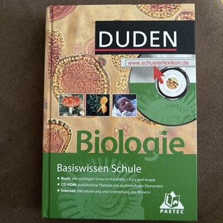 Duden Paetec Biologie Basiswissen Schülerlexikon mit CD Rom und Internet Links