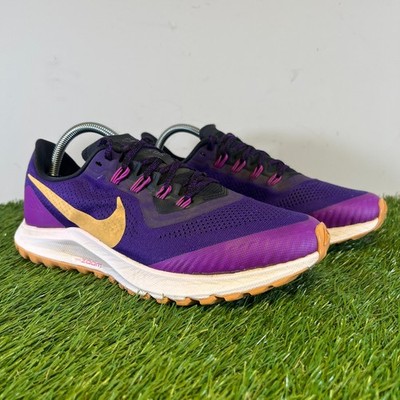 Nike Turnschuhe Größe 6,5 Damen Lila Air Zoom Pegasus 36 Trailrunningschuhe
