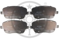 Optimal BP-10492 BremsklöTze, BremsbeläGe Vorne FüR Skoda Roomster (5J7)