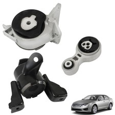 3PCS Engine Transmission Mount Set for Fusion Milan 2010-2012 A4431