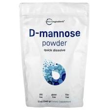 2 X Micro Ingredients, D-Mannose Powder, 12 oz (340 g)