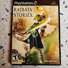 Square Enix Radiata Stories Sony PlayStation 2 PS2 NTSC-U/C 2005 T RPG No Manual