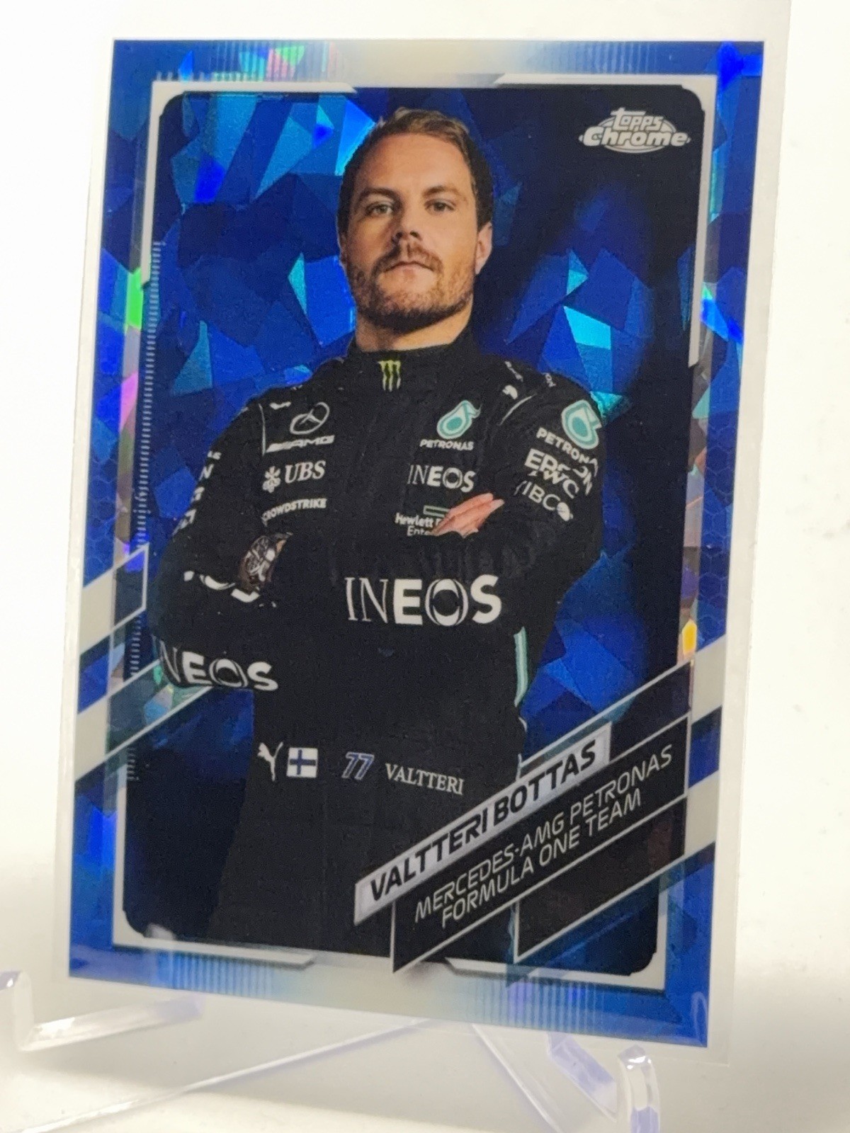 2021 Topps Chrome Sapphire Edition Formula 1 - F1 Racers Valtteri Bottas #2