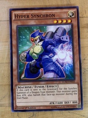 Hyper Synchron - LC5D-EN010 - Common - 1st Edition Near Mint Legendary Collectio