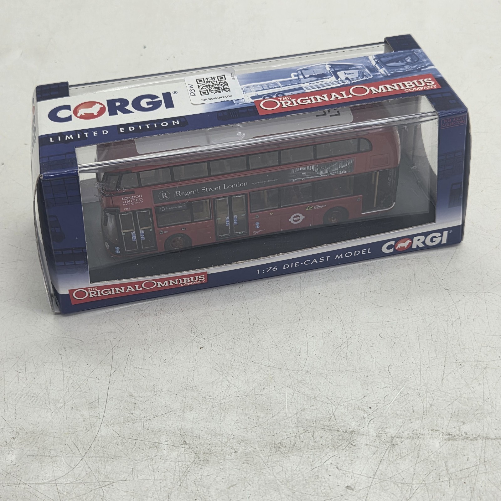 Corgi Limited Edition The Original Omnibus 1:76 Die-Cast Model London Bus
