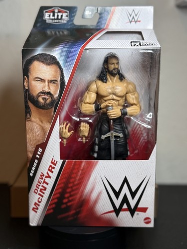 WWE - Elite Collection, Personaggio Drew McIntyre Snodato con Accessori, Giocattolo per Bambini 8+ Anni, HDD93