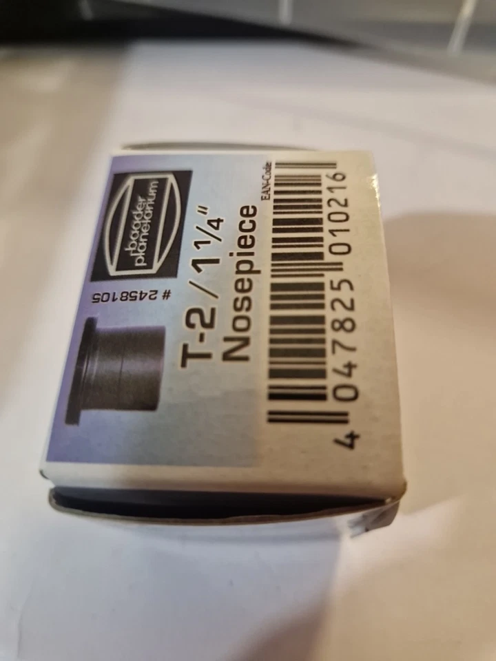 Baader 1.1/4 T-2 T-2 Nosepiece Adapter NEW IN BOX - Image 2 of 2