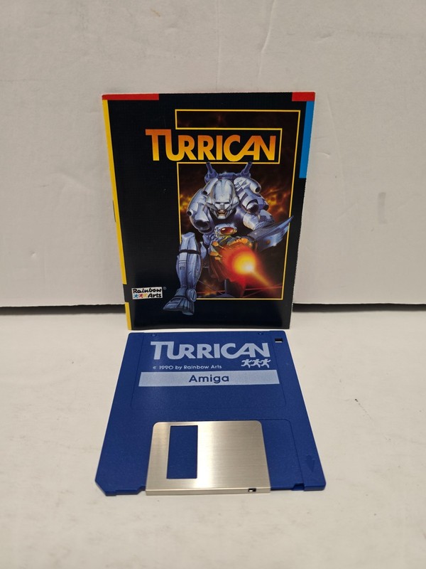 Rare Turrican w/ Manual 3.5" Commodore Amiga