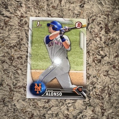 2016 Bowman 1st Pete Alonso | eBay