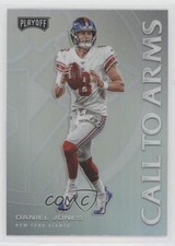 2020 Panini Playoff Call to Arms Silver Prizm Daniel Jones #CA-11 0c2